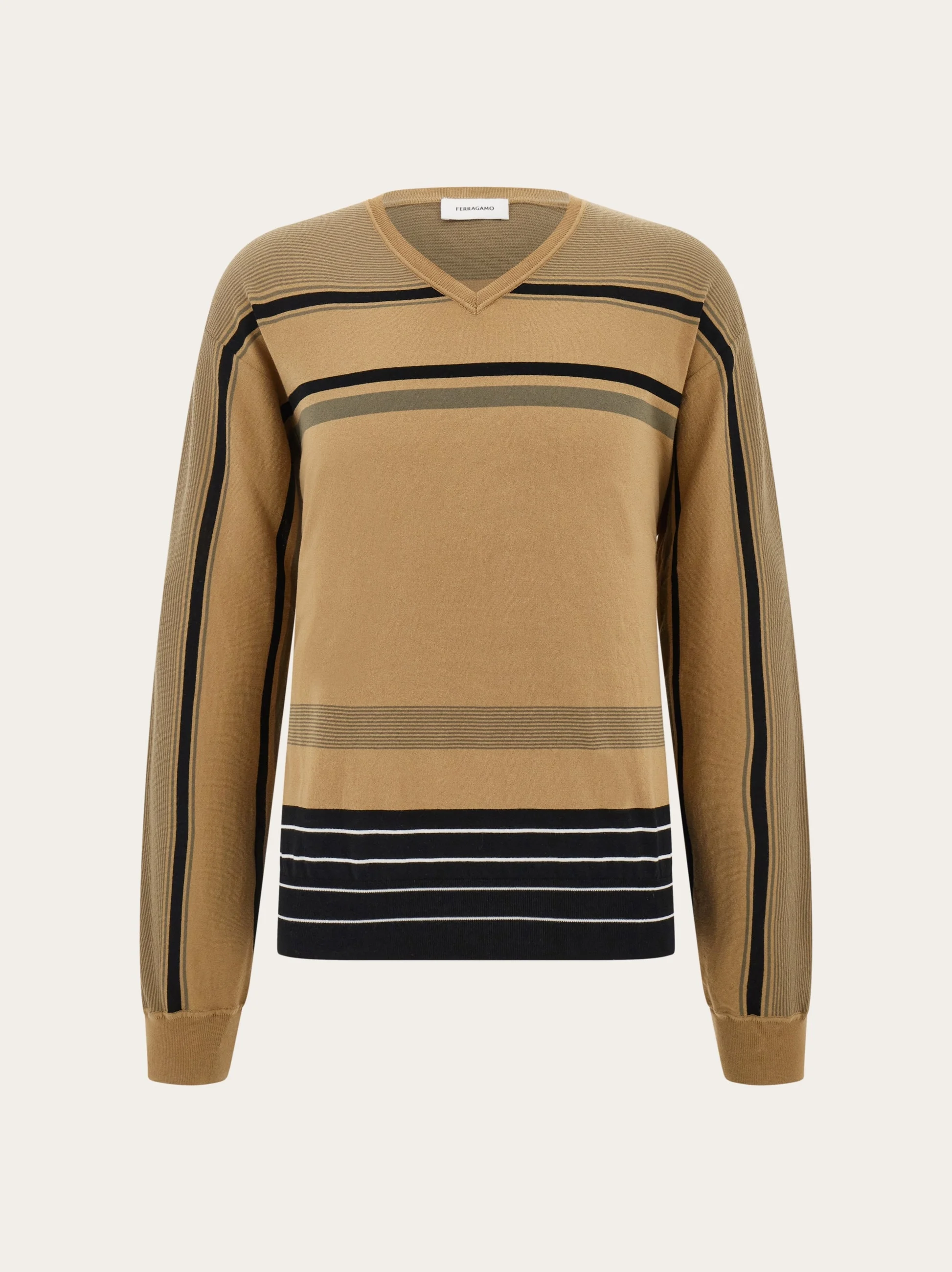 V-neck sweater - 1