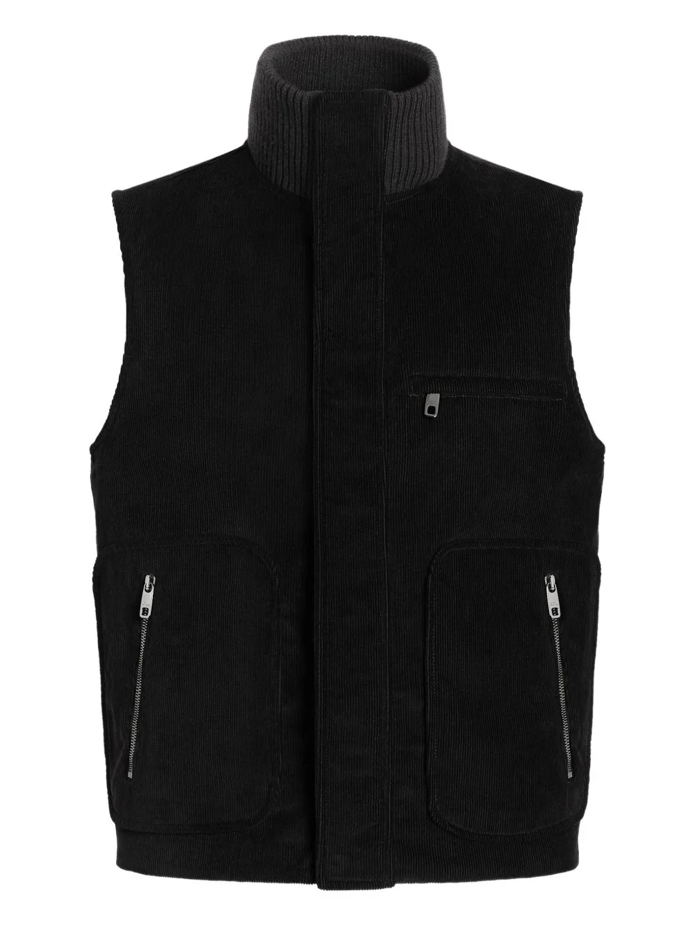 corduroy gilet - 1
