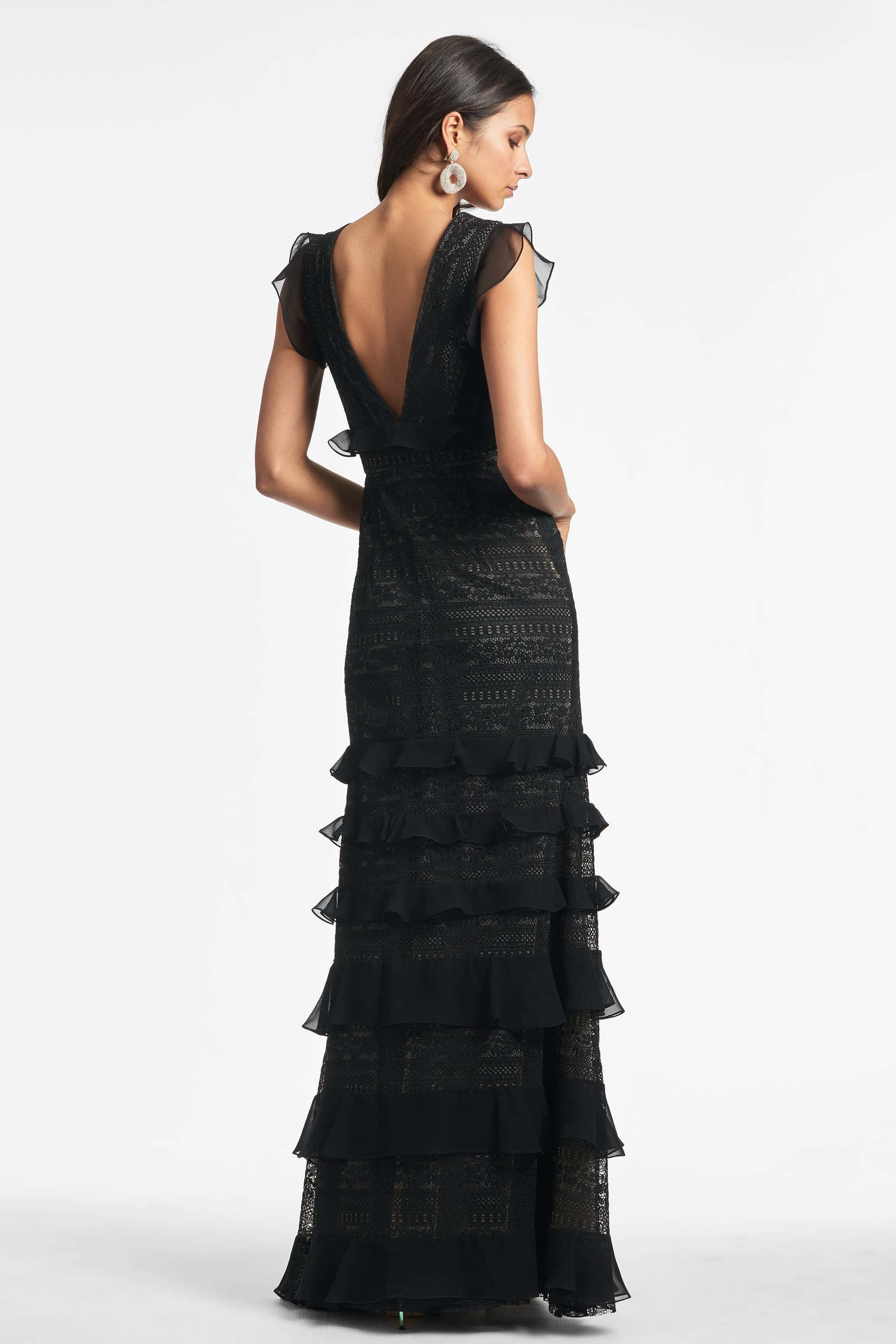 Serafina Gown - Black - 4