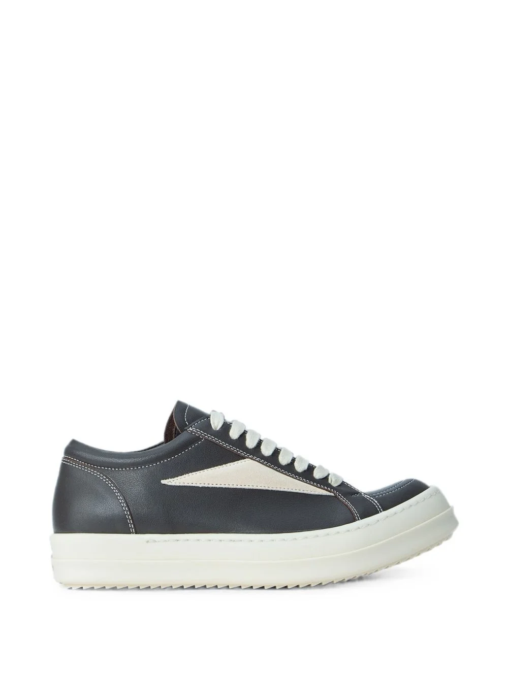 panelled low-top sneakers - 1