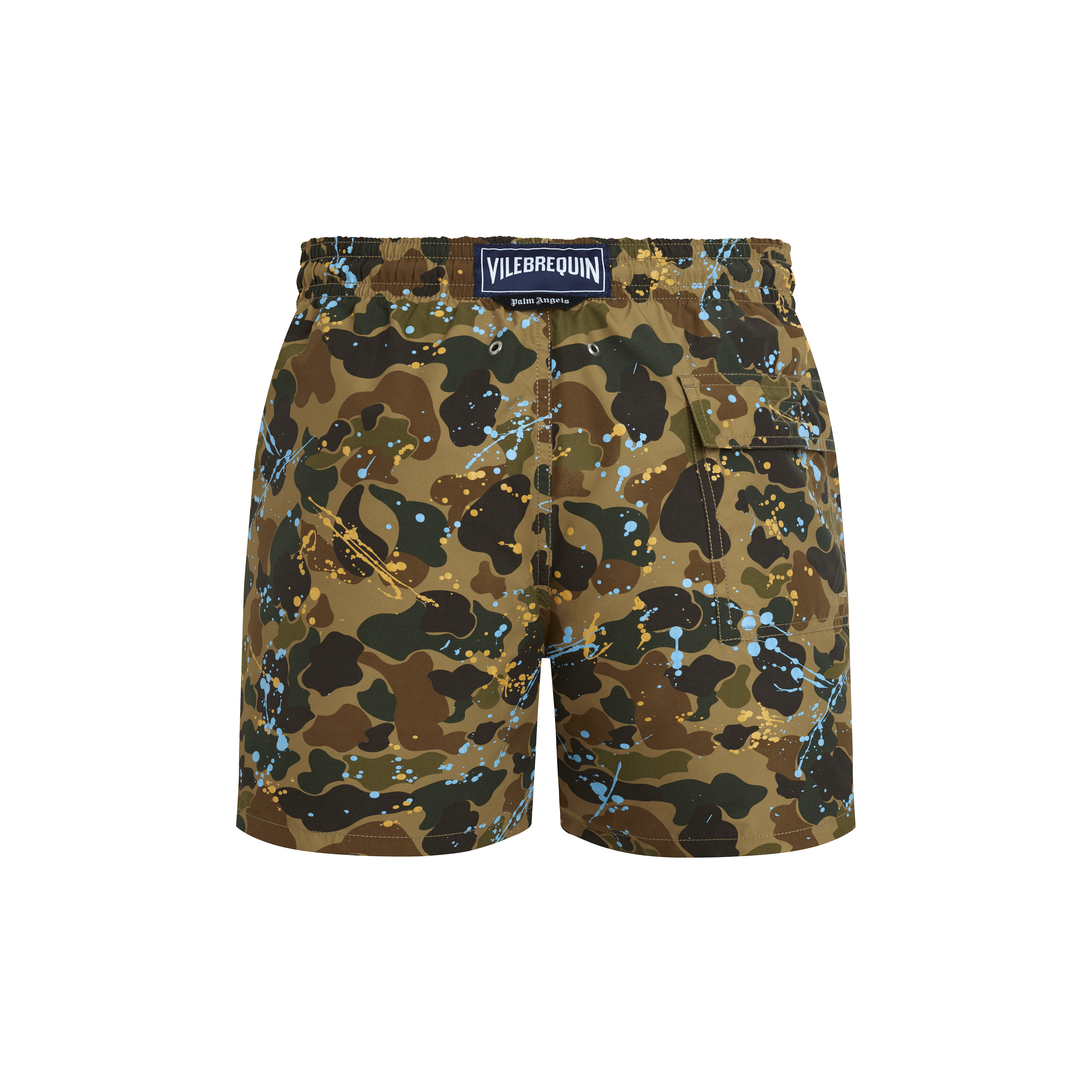 Men Swim Trunks Camo Splash - VBQ x Palm Angels - 2