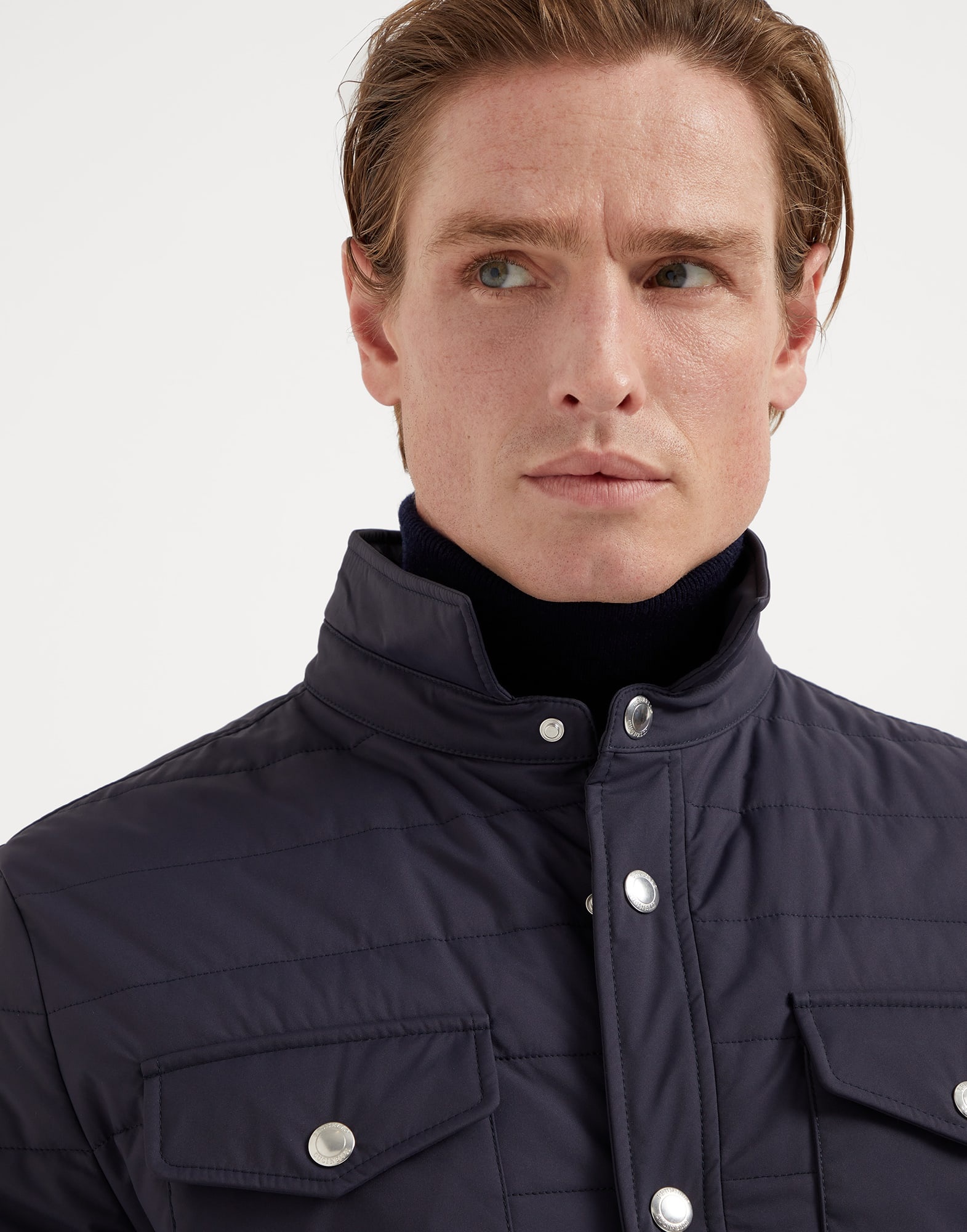 Bonded matte nylon outerwear jacket with Thermore® padding - 3