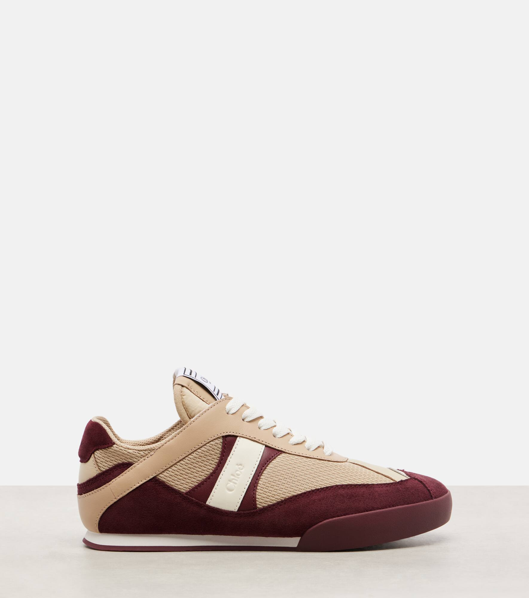 Chloé Kick suede-trimmed sneakers - 4