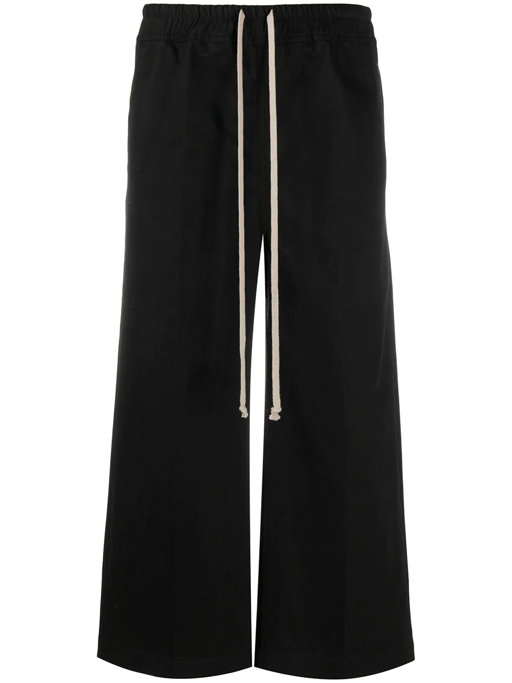 cropped flare trousers - 1