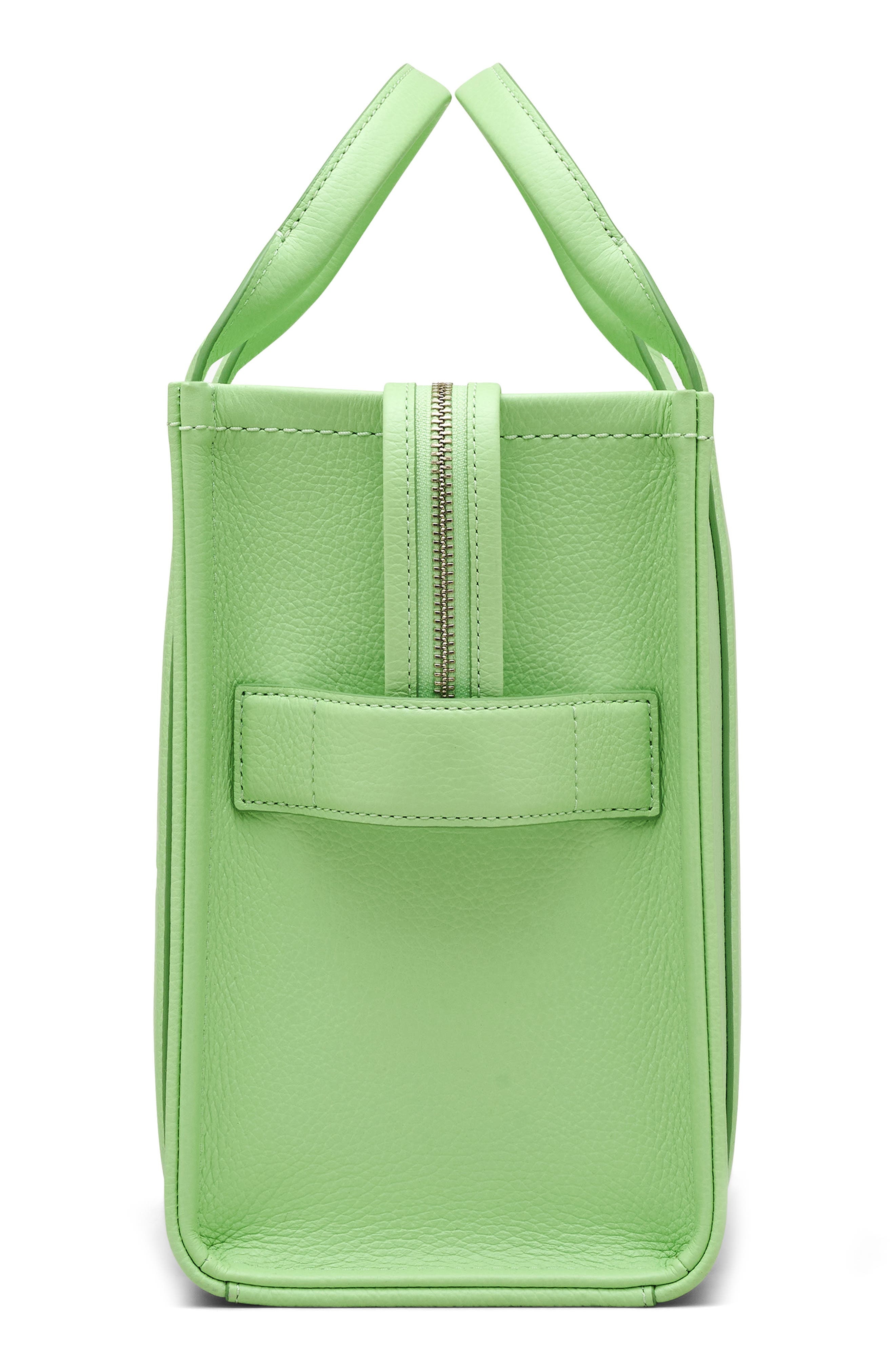 Marc Jacobs The Leather Medium Tote Bag in Peppermint at Nordstrom - 6
