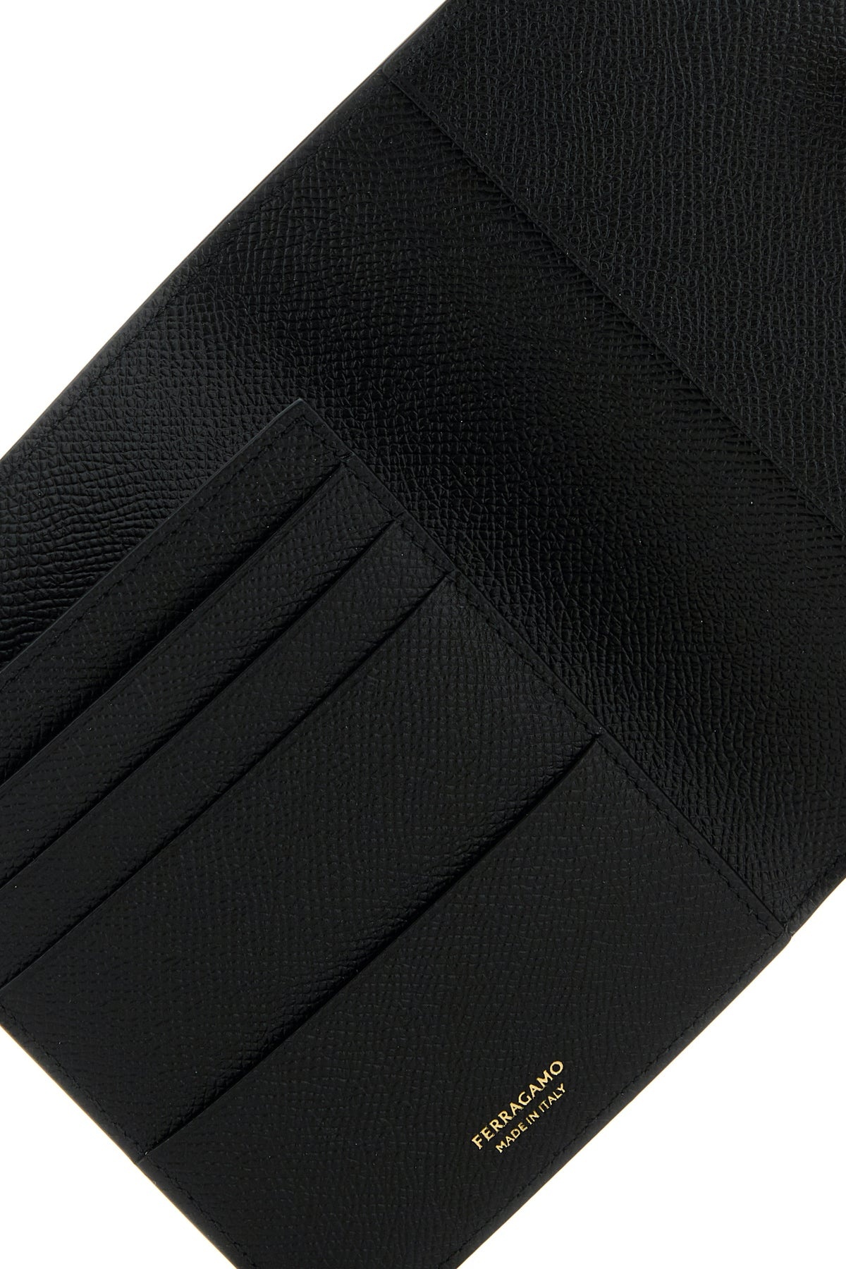 Black leather passport holder - 4