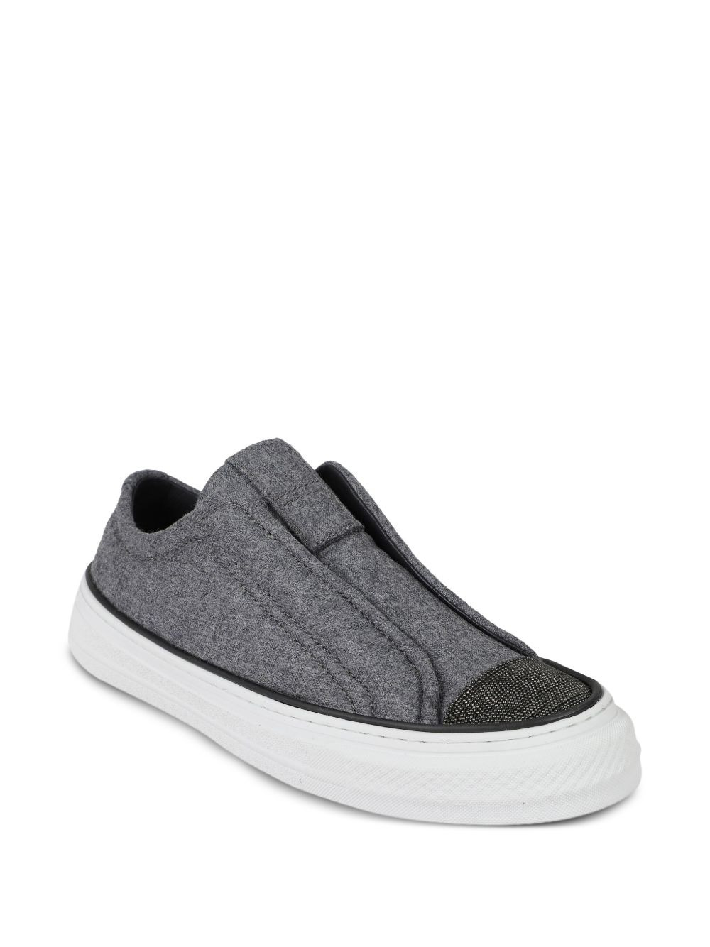 embellished slip-on sneakers - 2