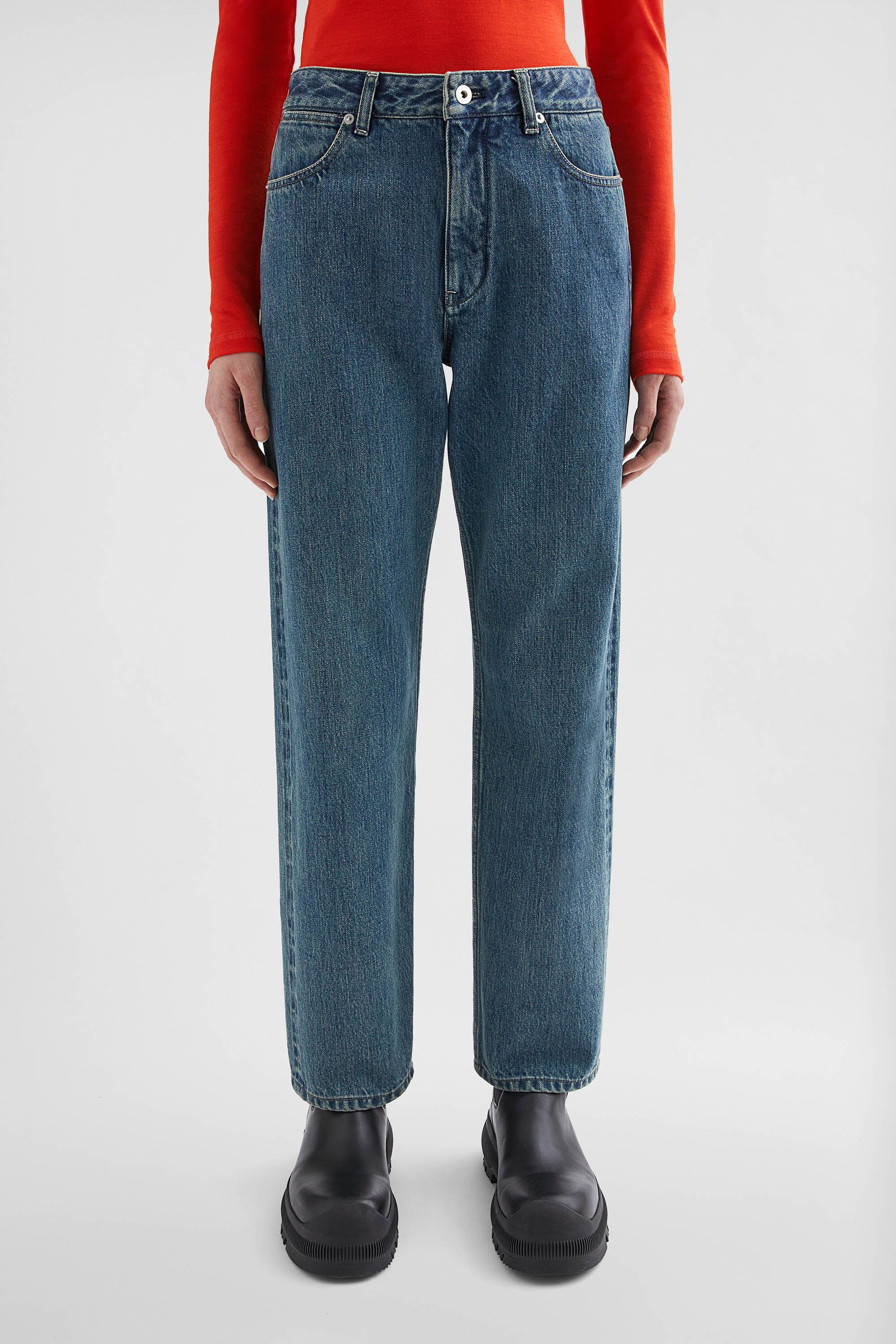 Slim Denim Trousers - 2