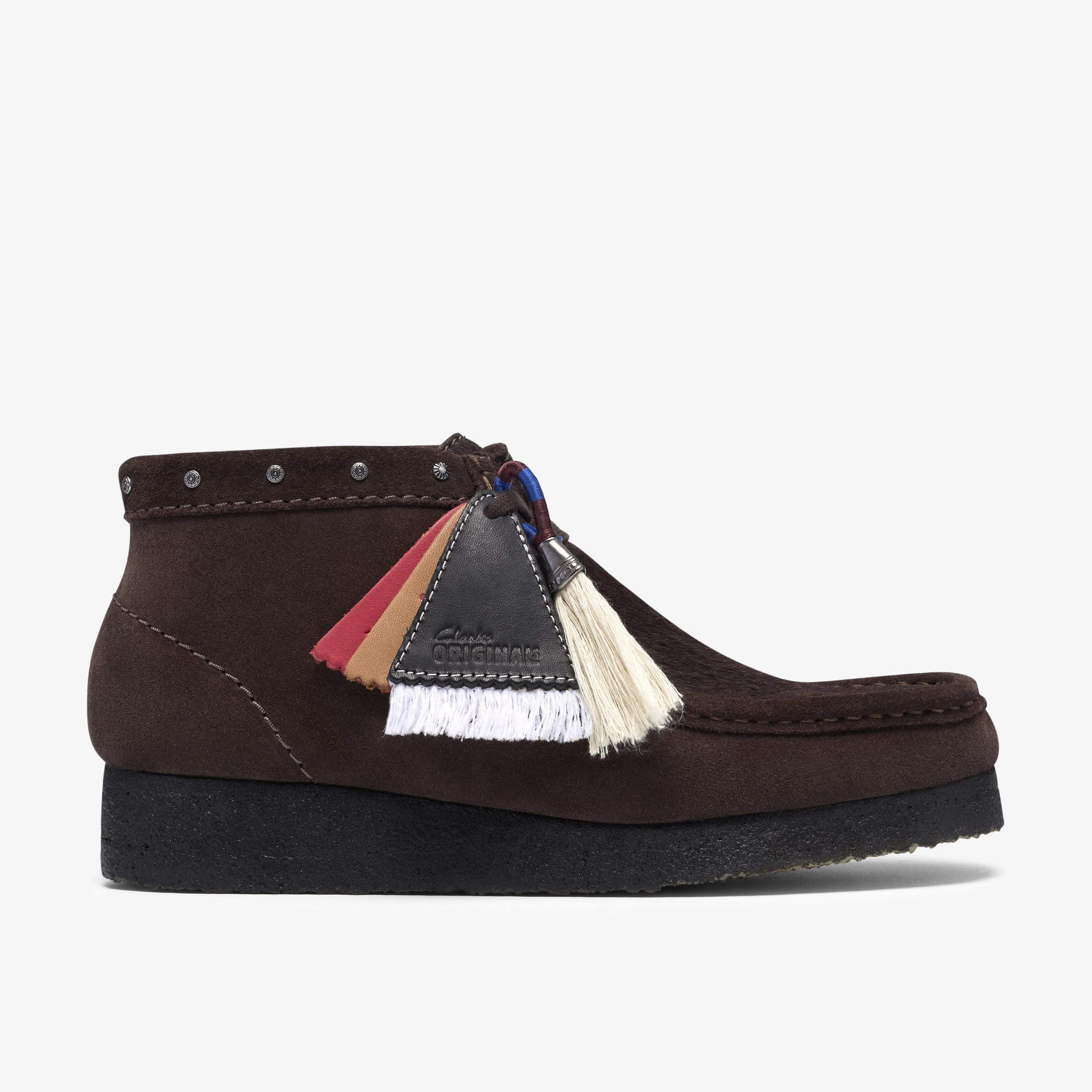 Wallabee Boot Brown Interest - 1