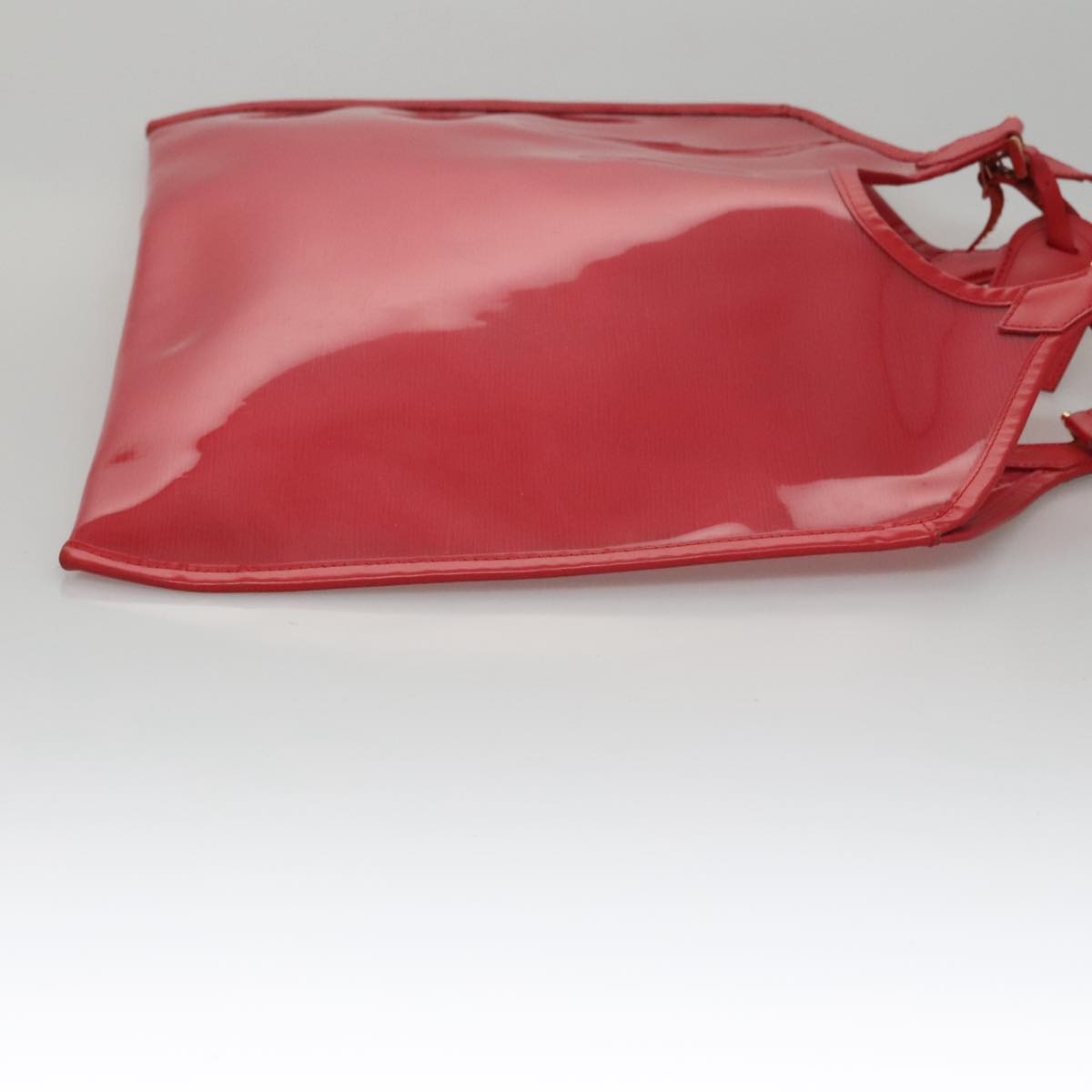 LOUIS VUITTON Epi Plage Via Hand Bag Vinyl Red Grenadine M92152 - 3