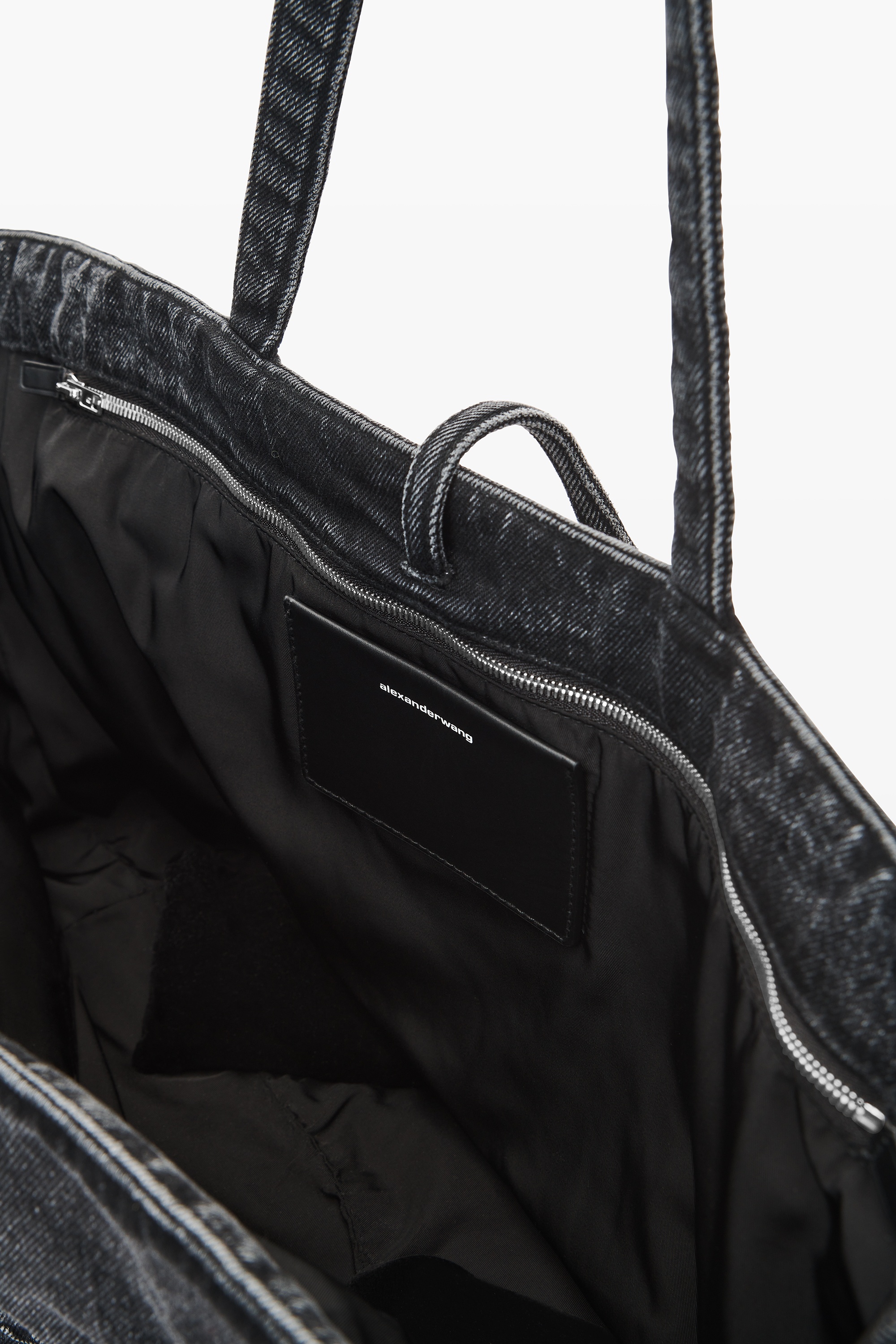Punch Tote in Cotton Denim - 4