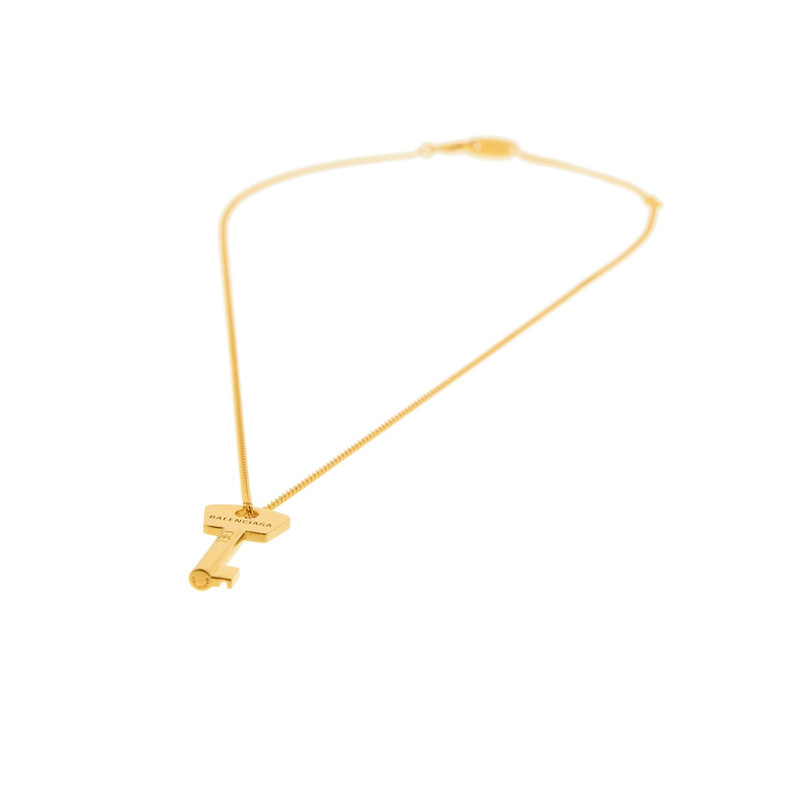 Women's Amour Key Necklace  in Gold 3