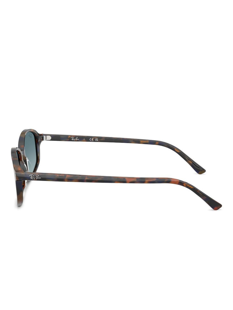 tortoiseshell rectangle sunglasses 4