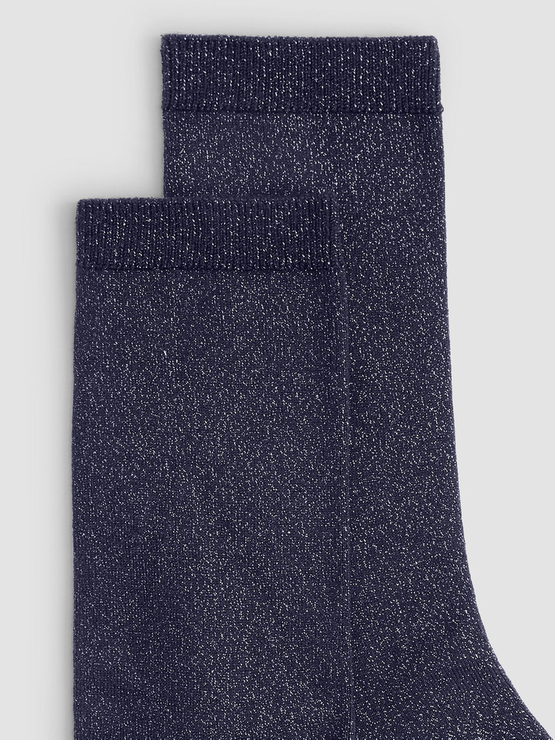 EILEEN FISHER Cozy Cotton Blend Crew Sock outlook