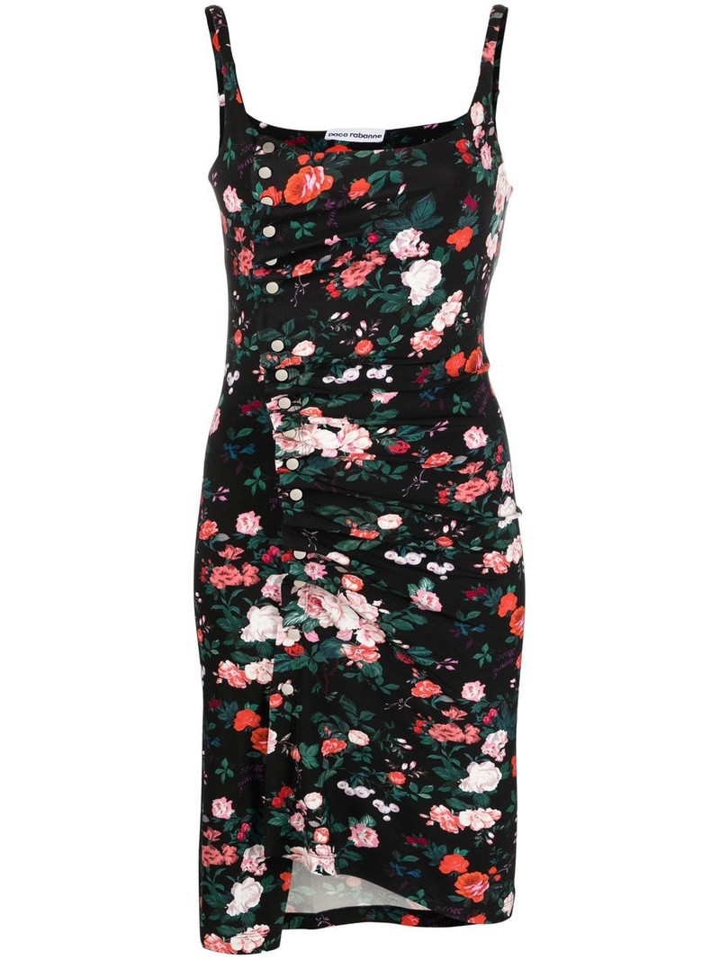 floral-print sleeveless mini dress 1