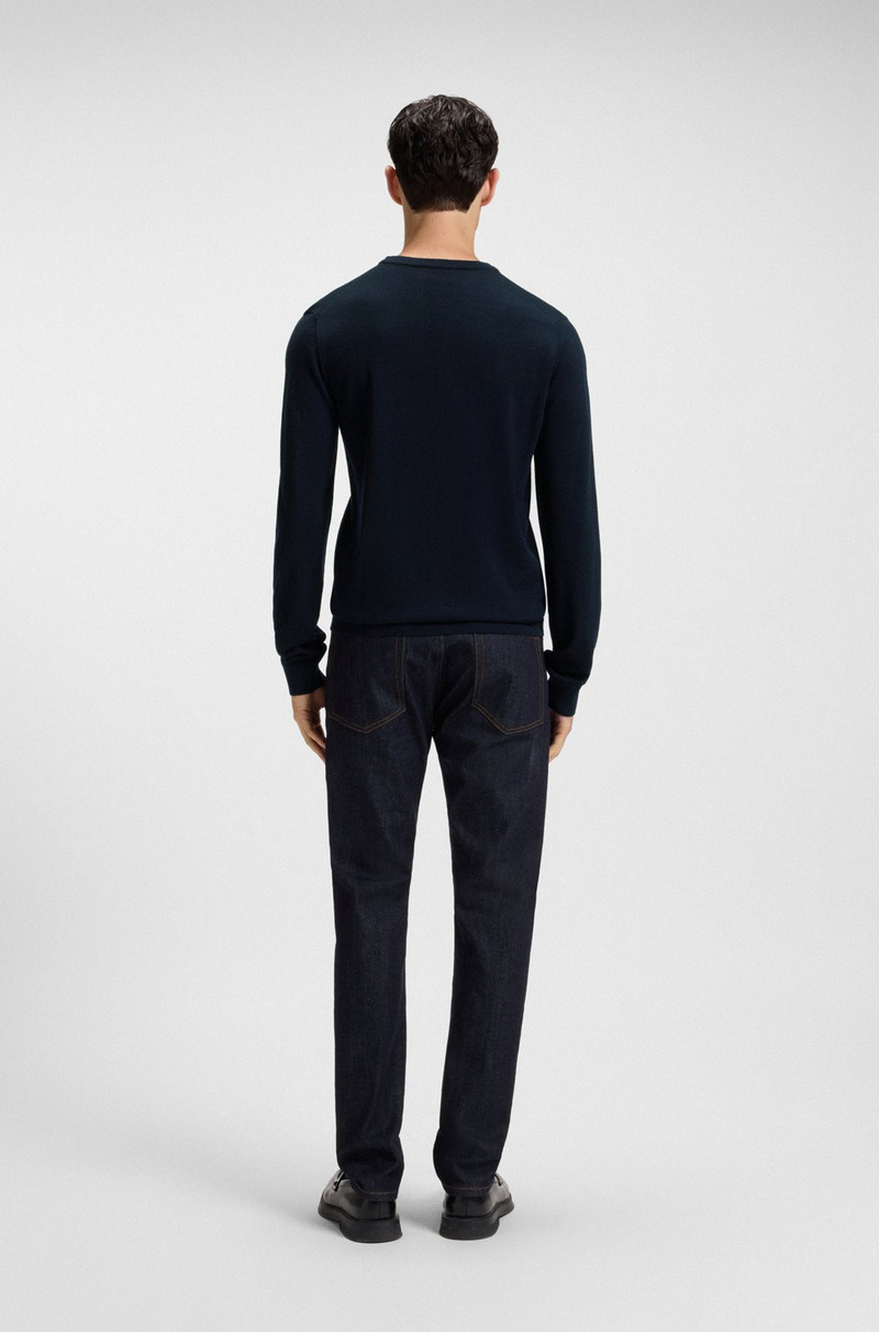 VIRGIN-WOOL SWEATER WITH EMBROIDERED LOGO 5