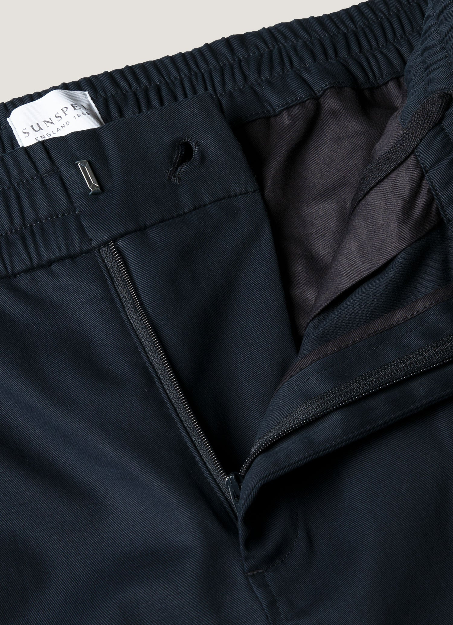 Cotton Cashmere Drawstring Trouser - 4