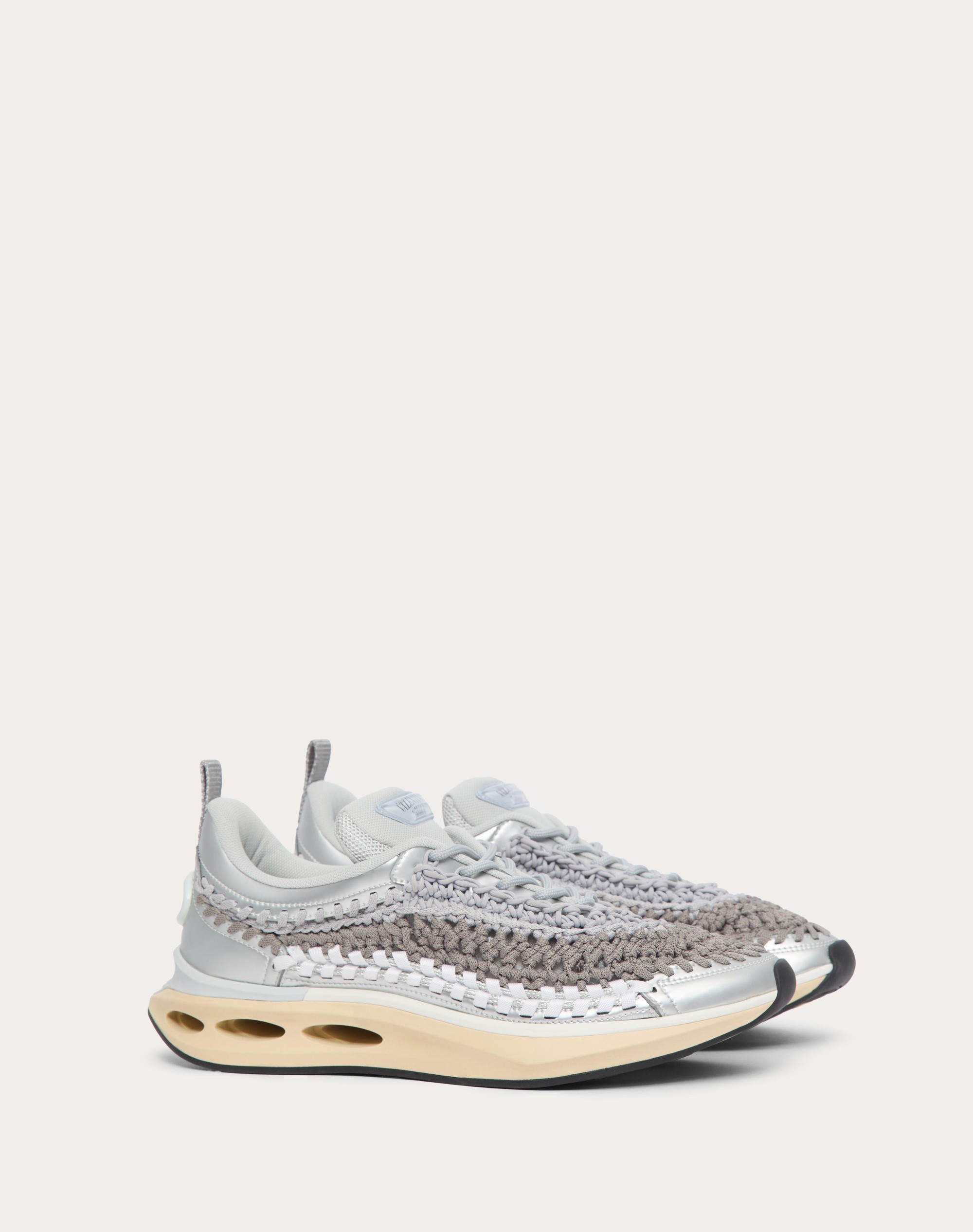 VLOGO EASYKNOT SNEAKER IN WOVEN FABRIC - 2