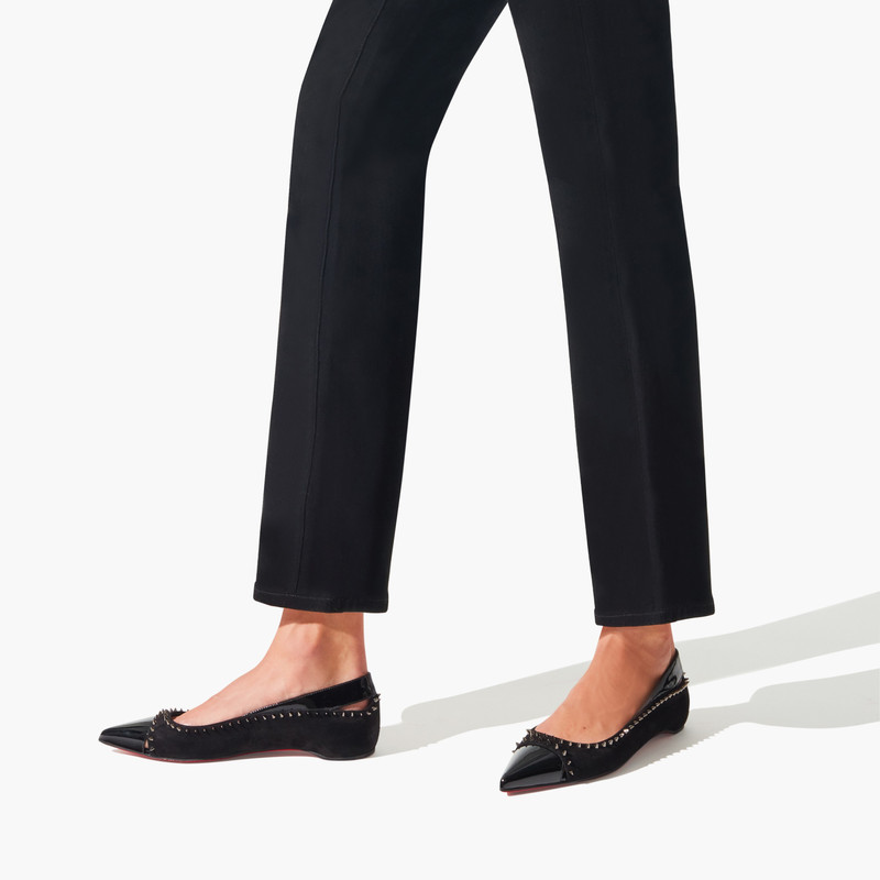 Christian Louboutin Duvettina Spikes Black outlook