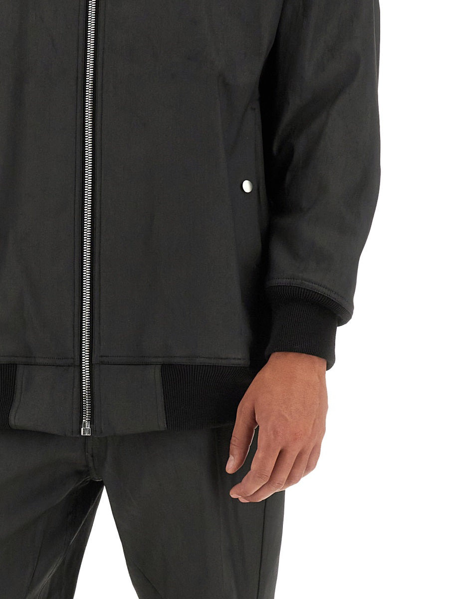 Rick Owens Men Bomber With Zip - 4