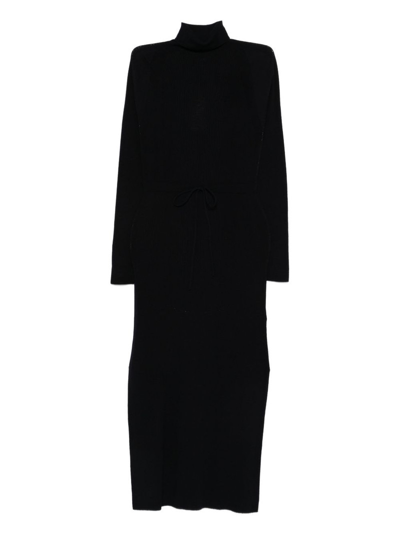 Marianna ribbed drawstring dress 1