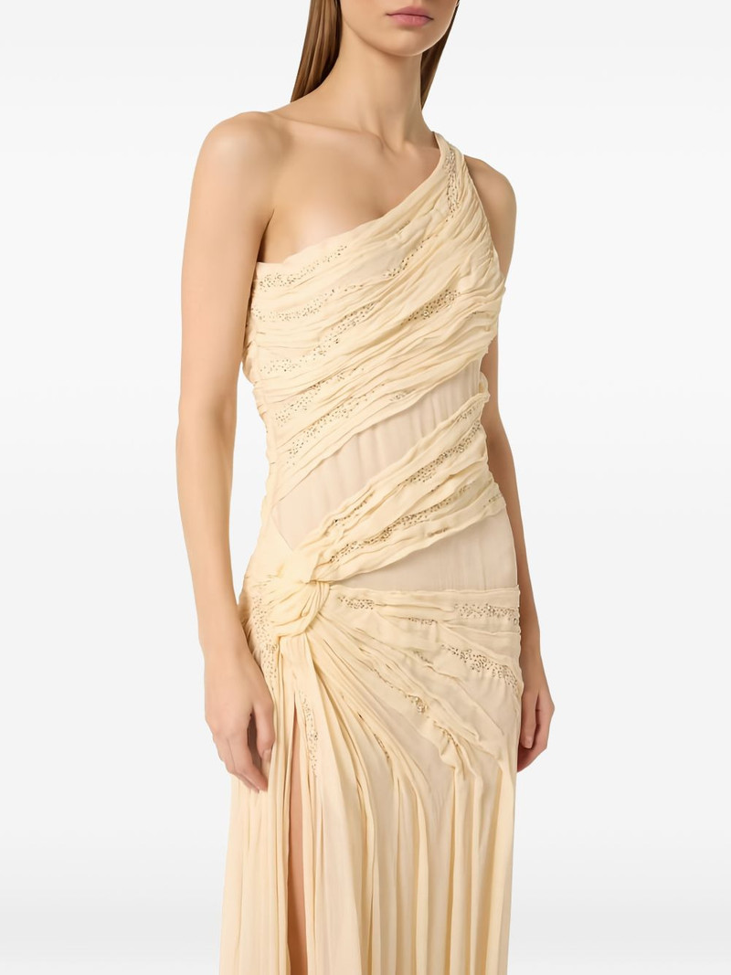 one-shoulder beaded maxi dress 5