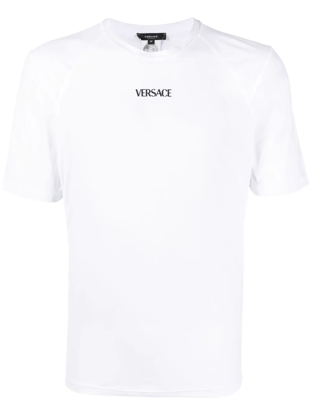 logo-print fitted T-Shirt - 1