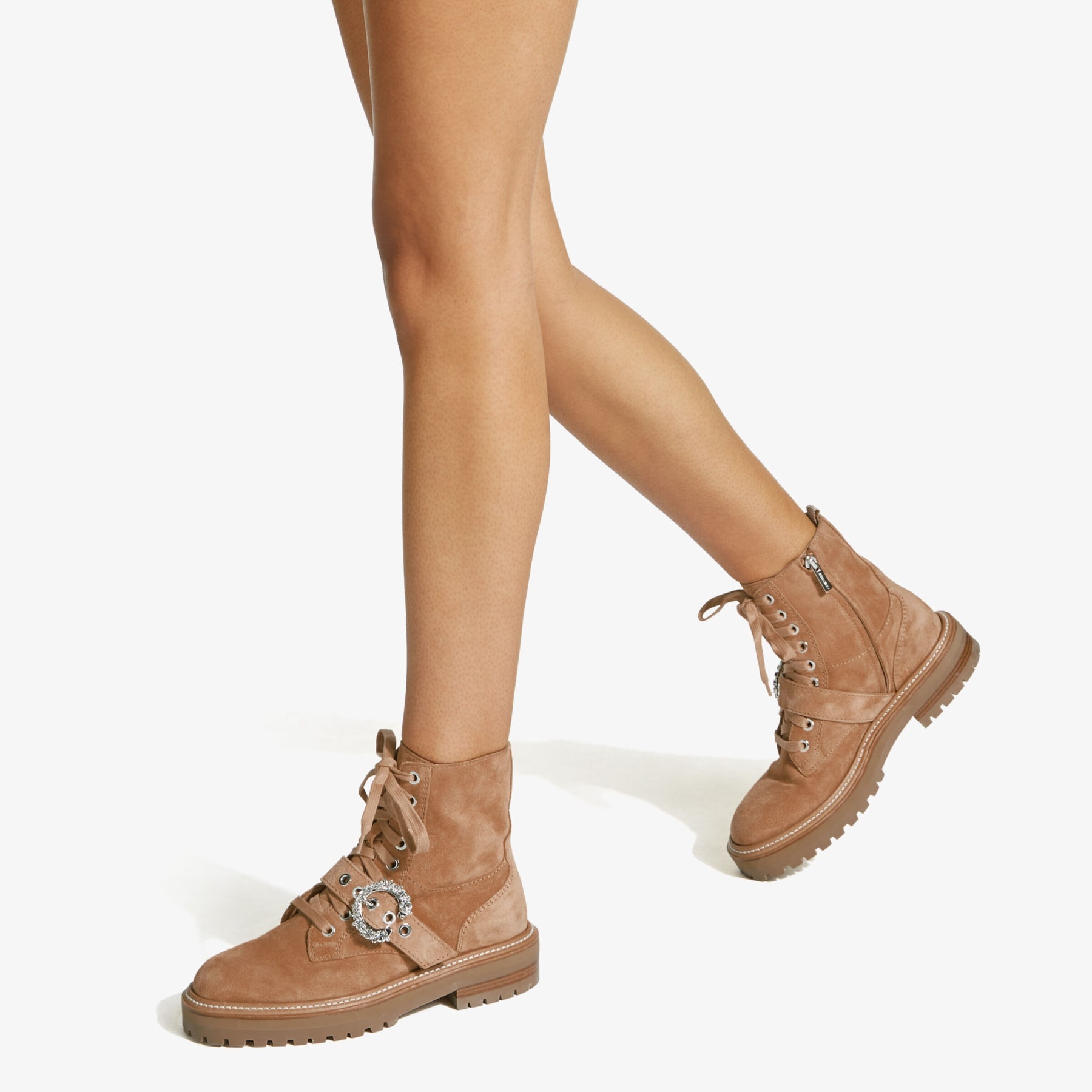 JIMMY CHOO Boots Women, Normandy/F boots Beige