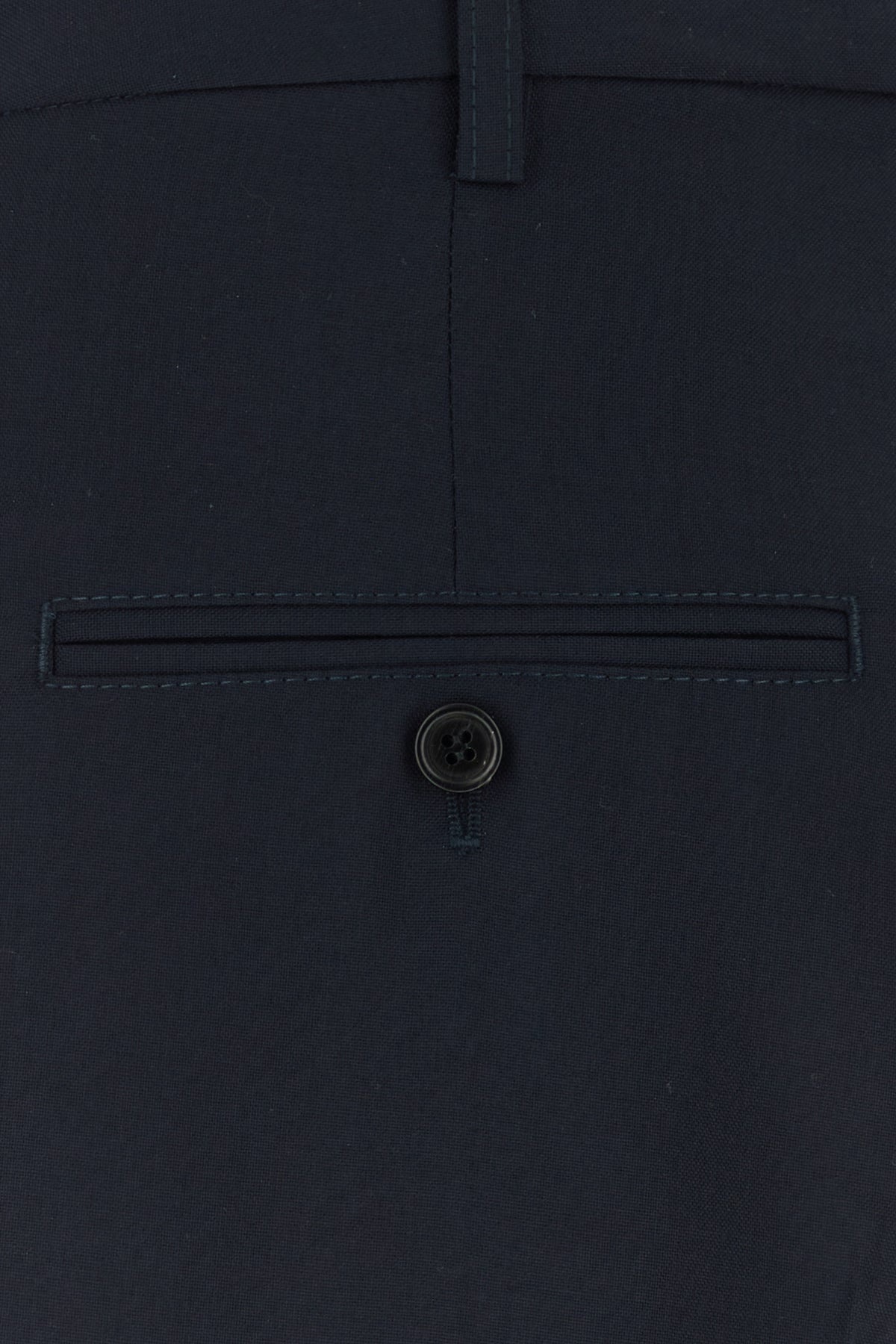 Midnight blue wool pant - 3