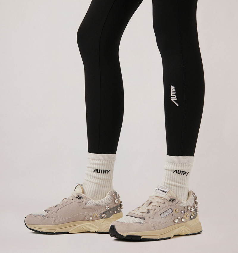 AUTRY HYPERWAY SNEAKERS IN WHITE WITH DETAILS MESH AND SUEDE outlook