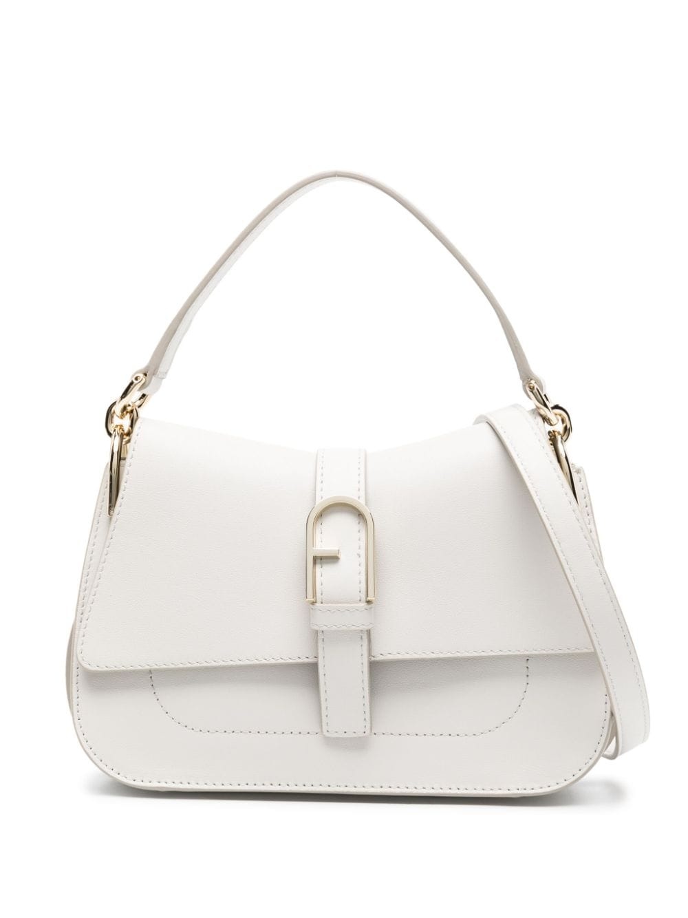 medium Flow leather tote bag - 1