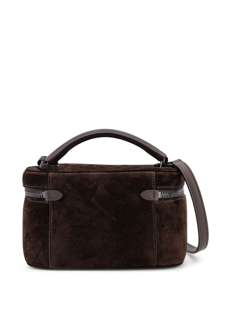 Brunello Cucinelli suede tote bag outlook