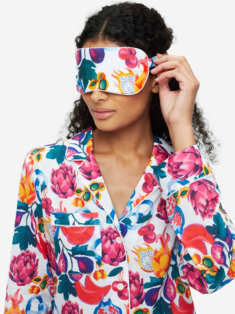 Eye Mask Ledbury 50 Cotton Batiste White - 3