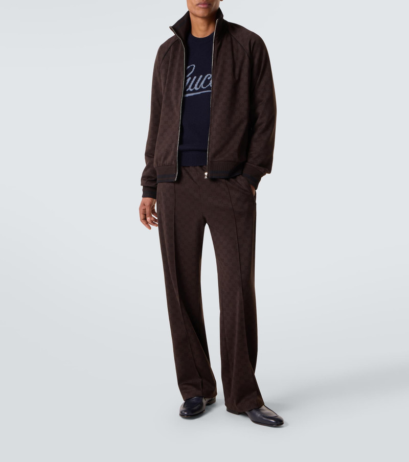 GUCCI GG jacquard track pants outlook