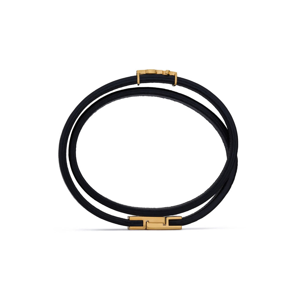 Saint Laurent Black Bracelets Men - 3