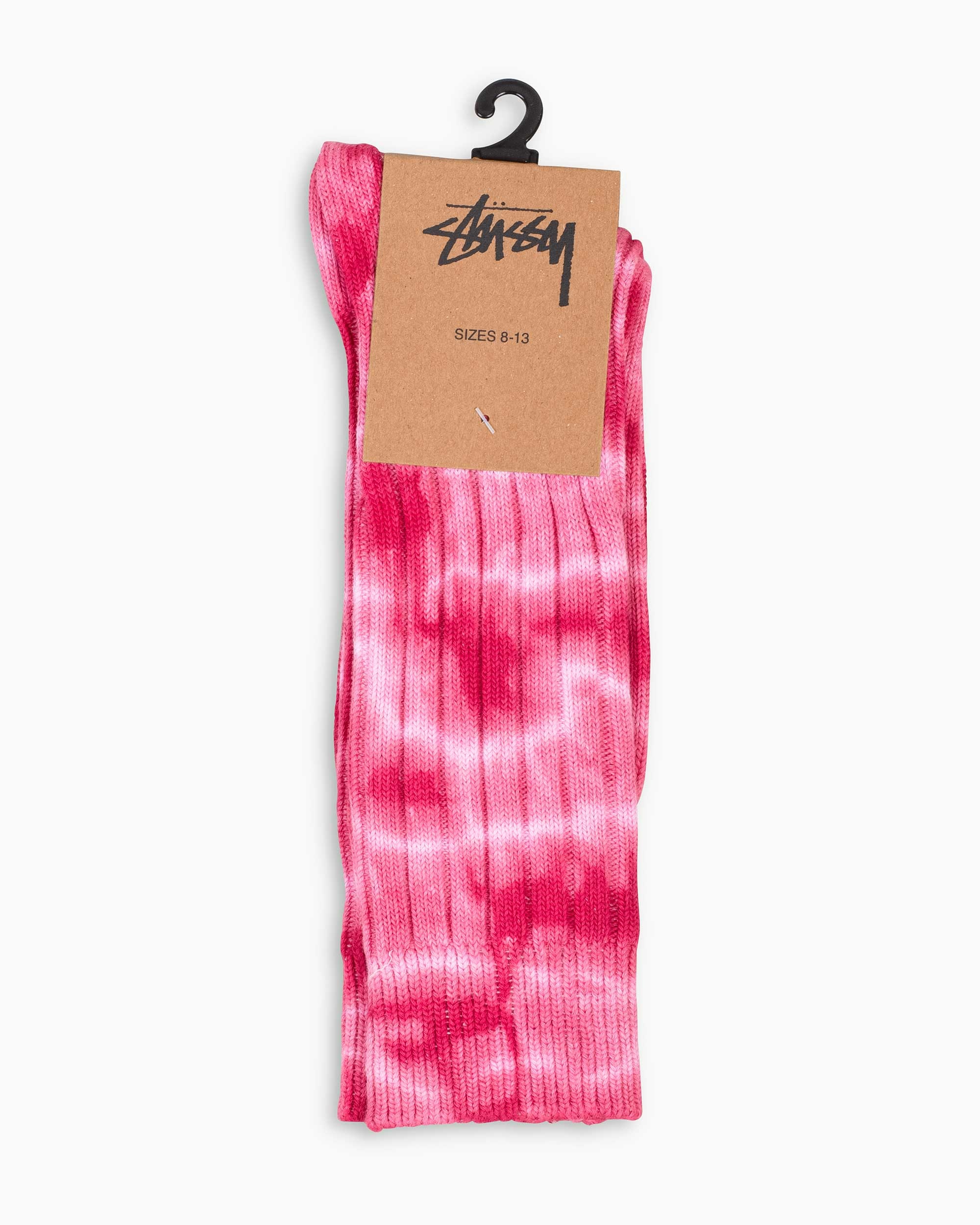 Stüssy Dyed Ribbed Crew Socks Amber - 2