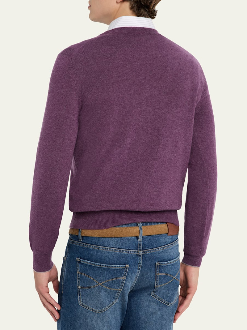 Men's Cashmere Crewneck Sweater 3