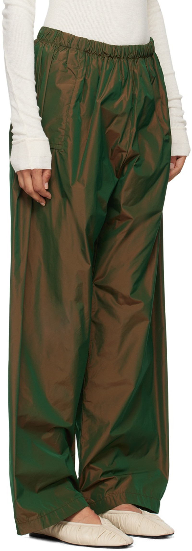 GABRIELA COLL GARMENTS Green No.287 Trousers outlook