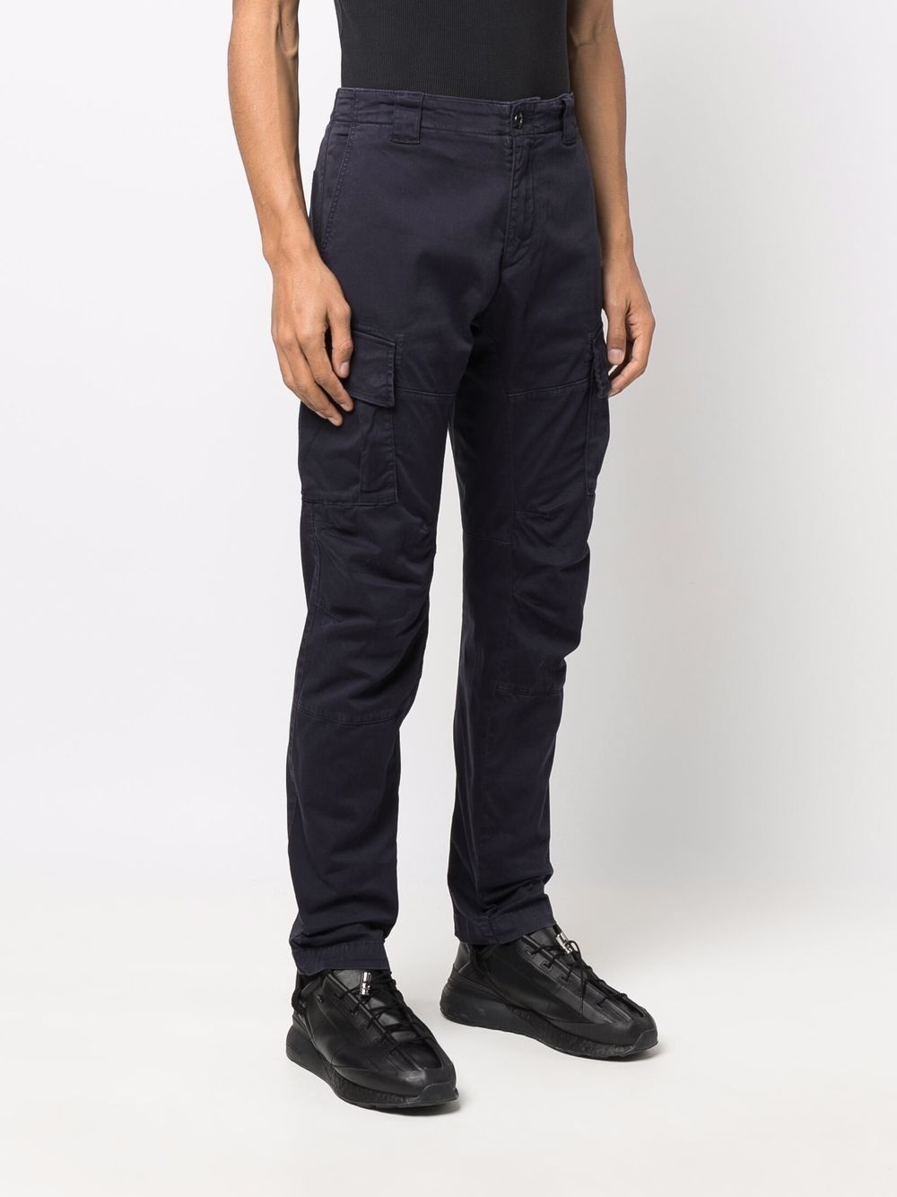 Lens-embellished cargo trousers - 3