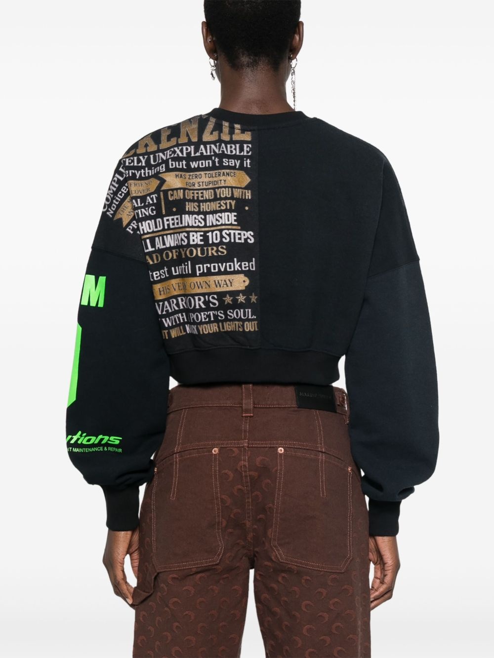 cropped sweatshirt - 4