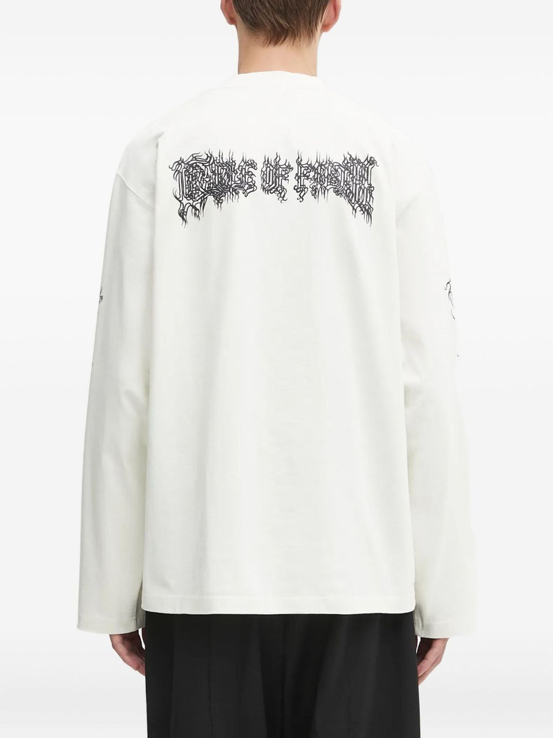 graphic-print long-sleeve T-shirt 4