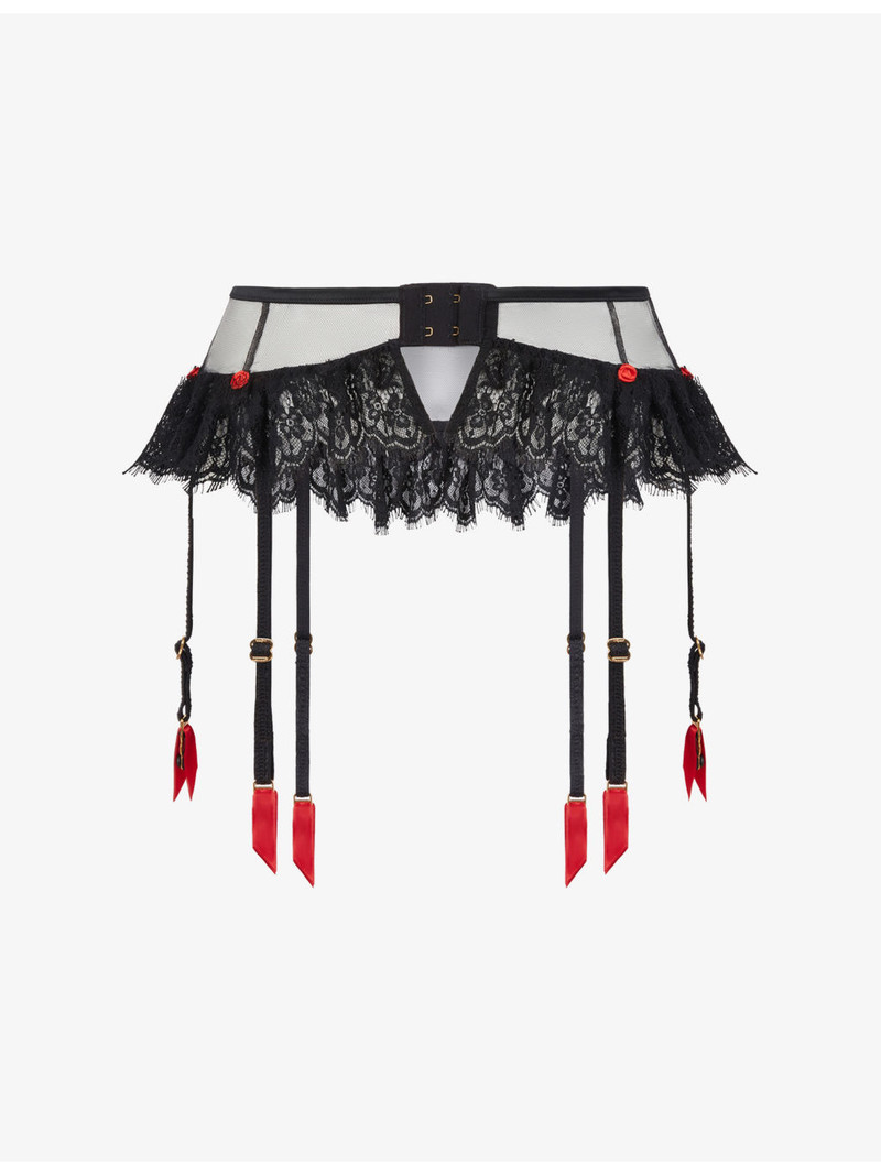 Clarissa Mesh and Lace Suspenders 4