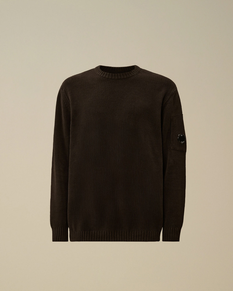 Cotton Chenille Crewneck Sweater 1
