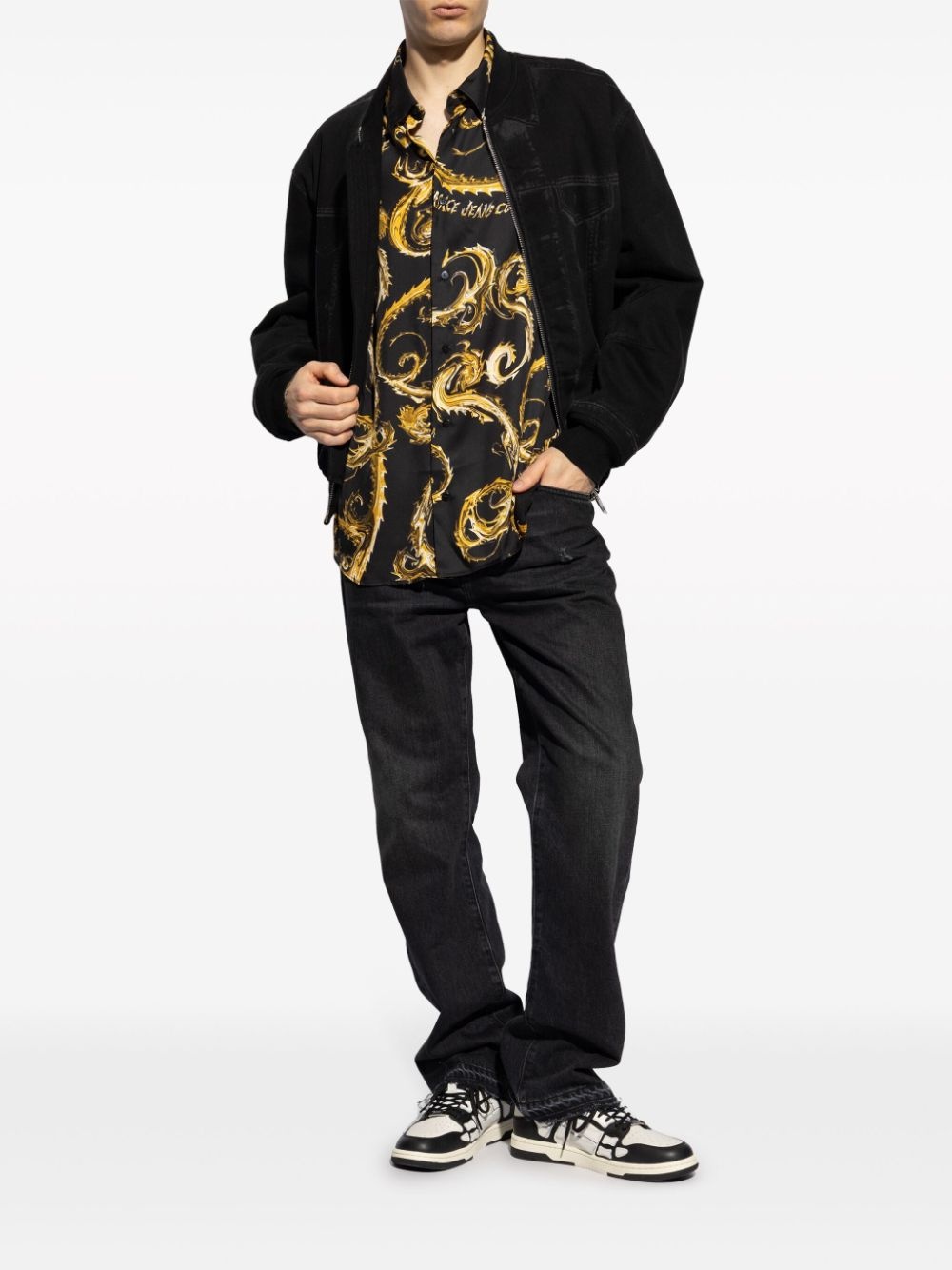 Watercolor Couture-print shirt - 2