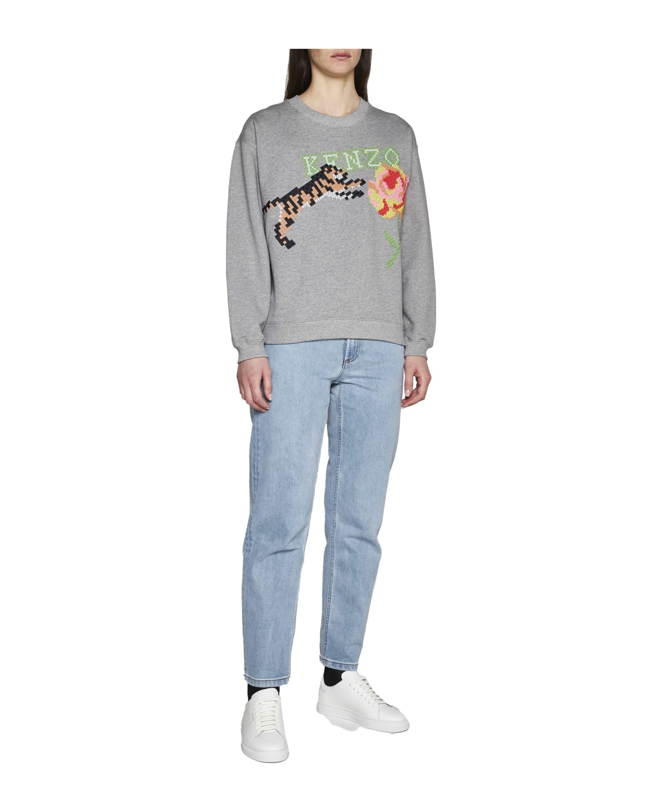 Cotton Crew-neck Sweatshirt - 3