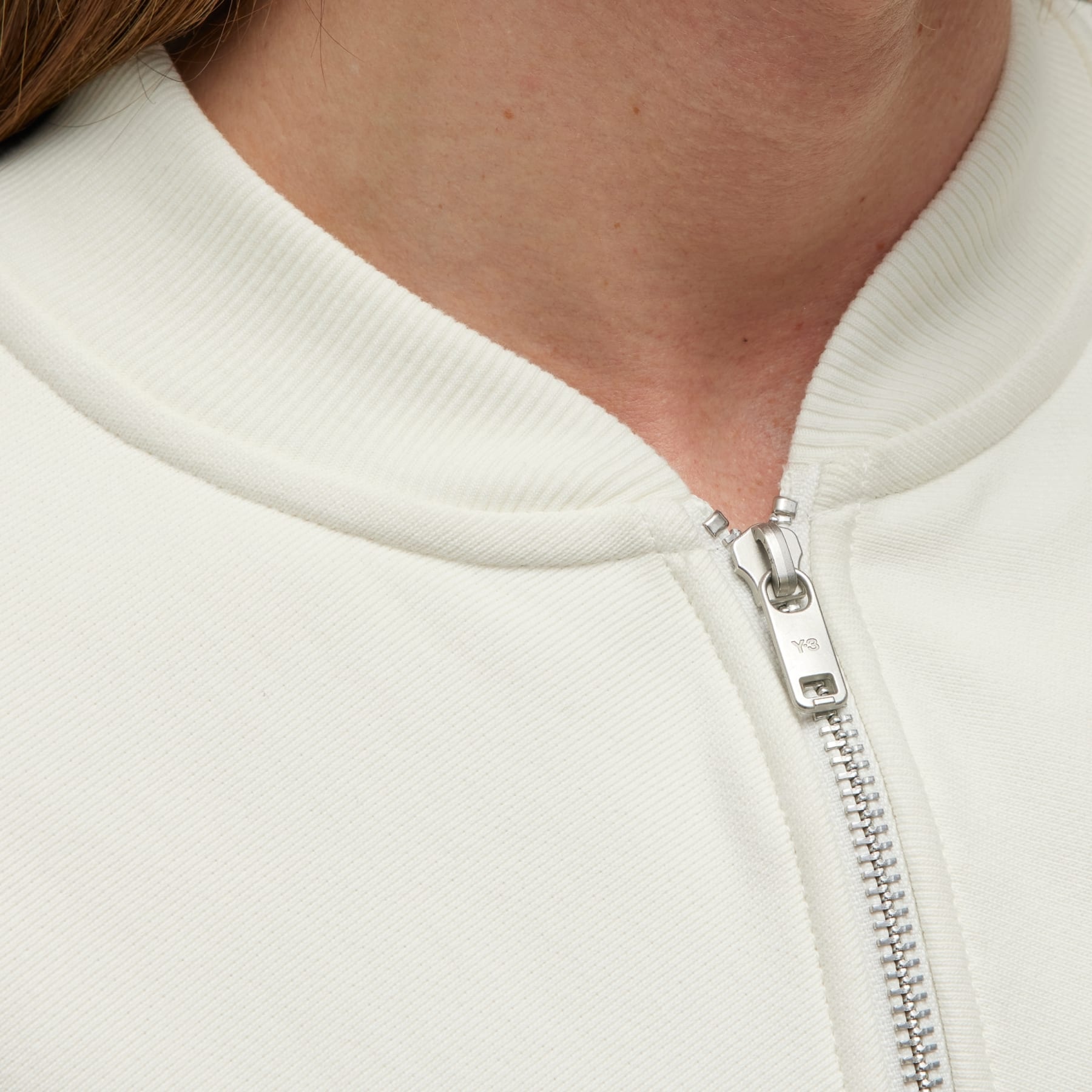 Y-3 Graphic Logo French Terry Crew Sweater - 7