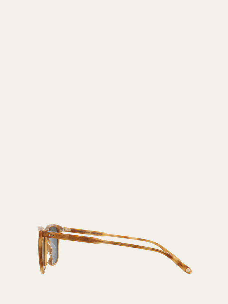 Garrett Leight Men's Hayes Sun Polarized Square Sunglasses outlook