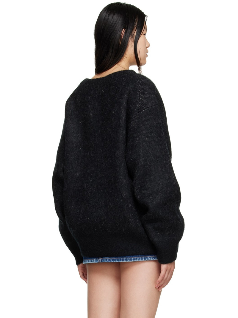 Black & Pink Jacquard Sweater 3