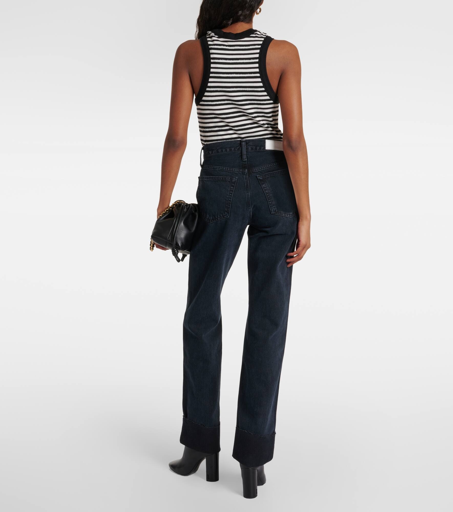 High-rise straight jeans - 3