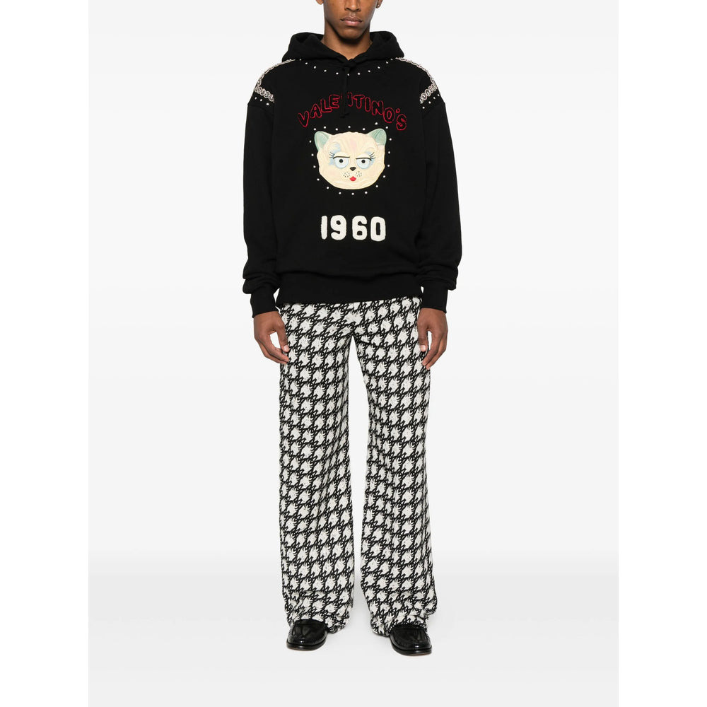 Valentino Black Sweaters & Knitwear - Hoodies Men - 3